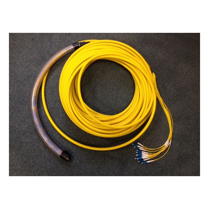 20mt lc - sc 9/125 12way Breakout fibre lead