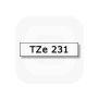Brother TZe-231 tape 12mm black on white labels