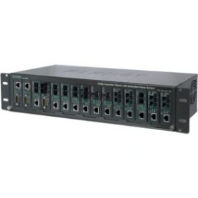 Planet 10 Slot Rackmount Media Converter with Optional Redundant Power Supply (MC1000R)